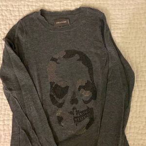 Zadig cashmere skull sweater